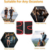 LPOW Arm Bands Arm Trimmers for Women Men Weight Loss Upper Arm Shaper Fat Burner Sauna Sweat Band Body Exercise Wraps with Pocket
